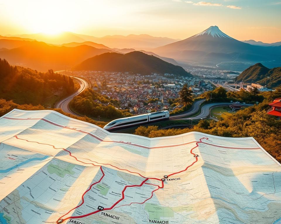 Reiserouten nach Yamaguchi