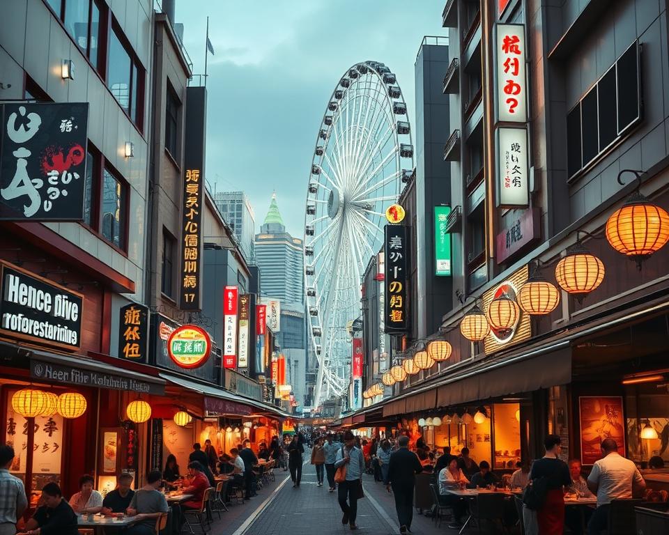 Restaurants in Hep Five Osaka