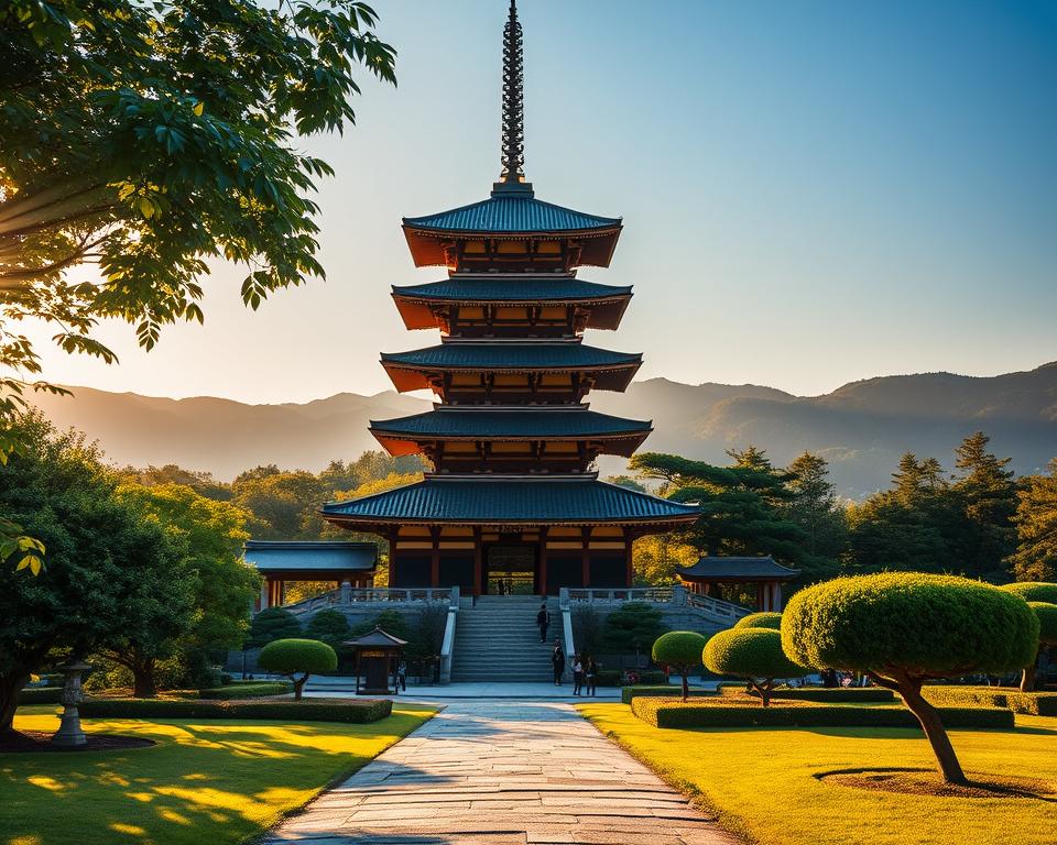 Rurikoji Tempel Yamaguchi Pagode