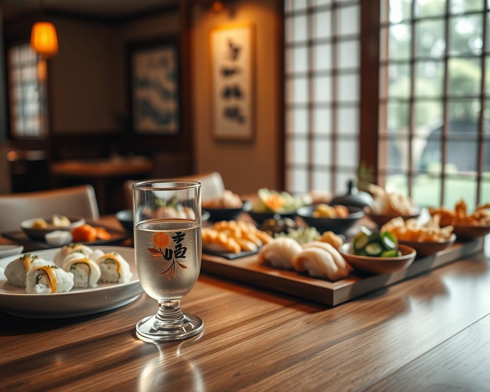 Sake in der japanischen Küche Sake in der japanischen Küche