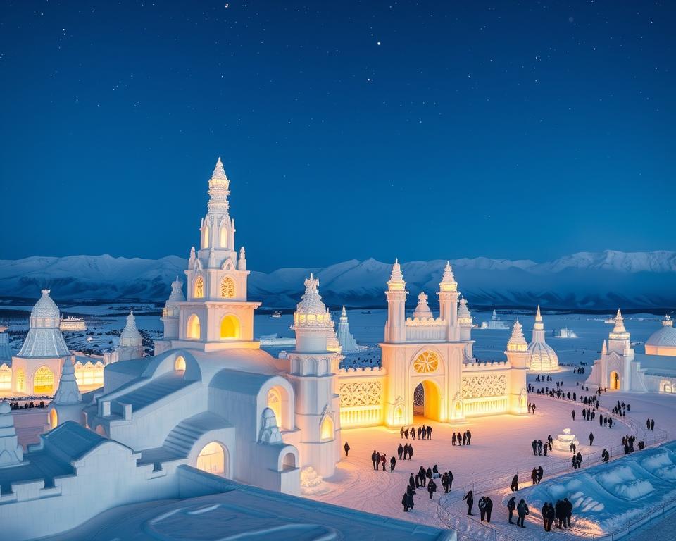 Sapporo Schneefestival Winterkunst Sapporo Schneefestival Winterkunst