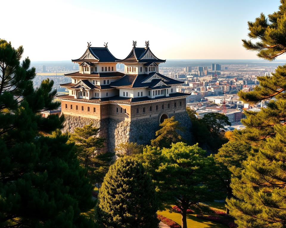 Schloss Osaka Kulturerbe