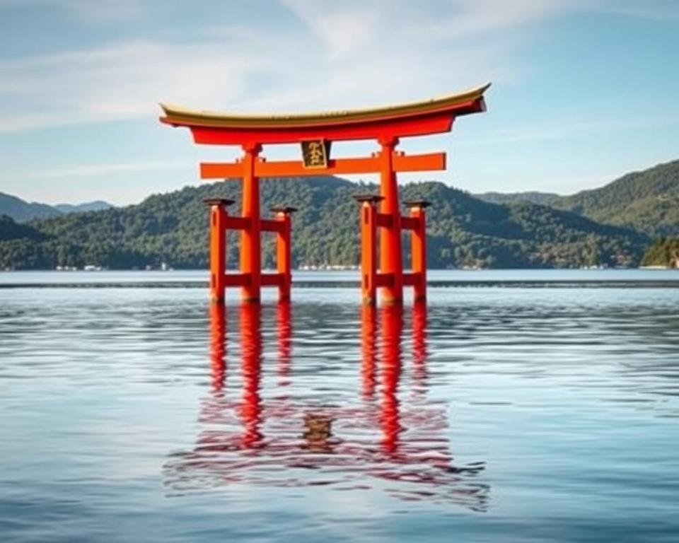 Schwimmendes Torii von Miyajima
