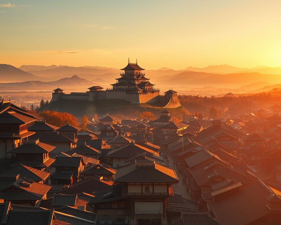 Sendai-Stadtgründung im feudalen Japan Sendai-Stadtgründung im feudalen Japan