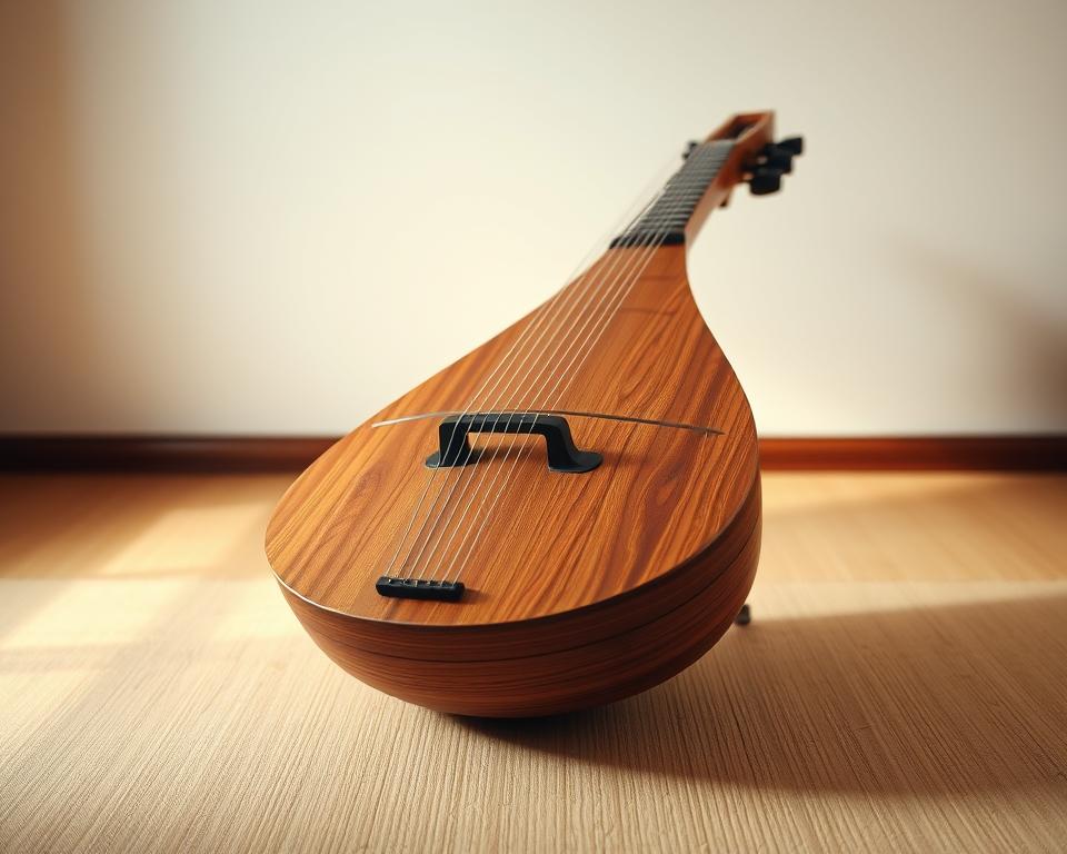 Traditionelles Koto Instrument