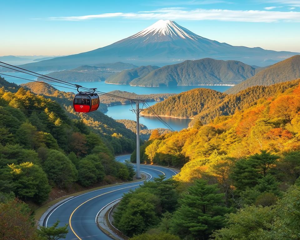 Verkehrsverbindungen Hakone