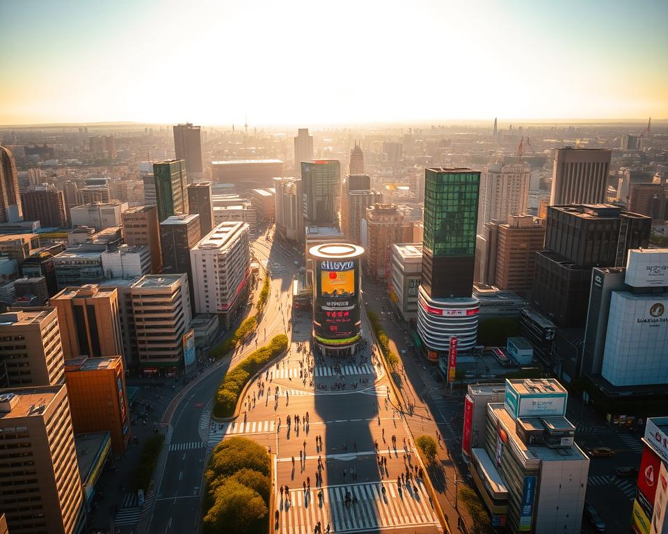 Wegbeschreibung Shibuya Sky Tokyo