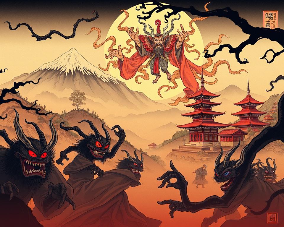 Yokai in der Kunst Darstellungen