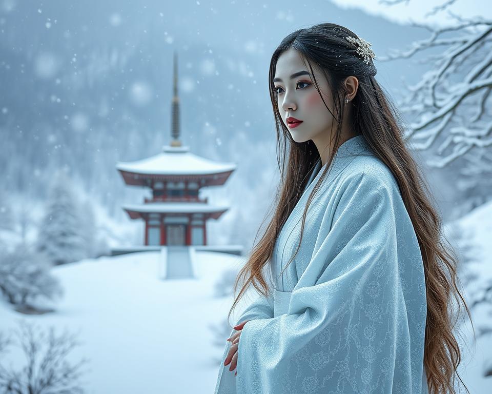 Yuki Onna in japanischer Kunst
