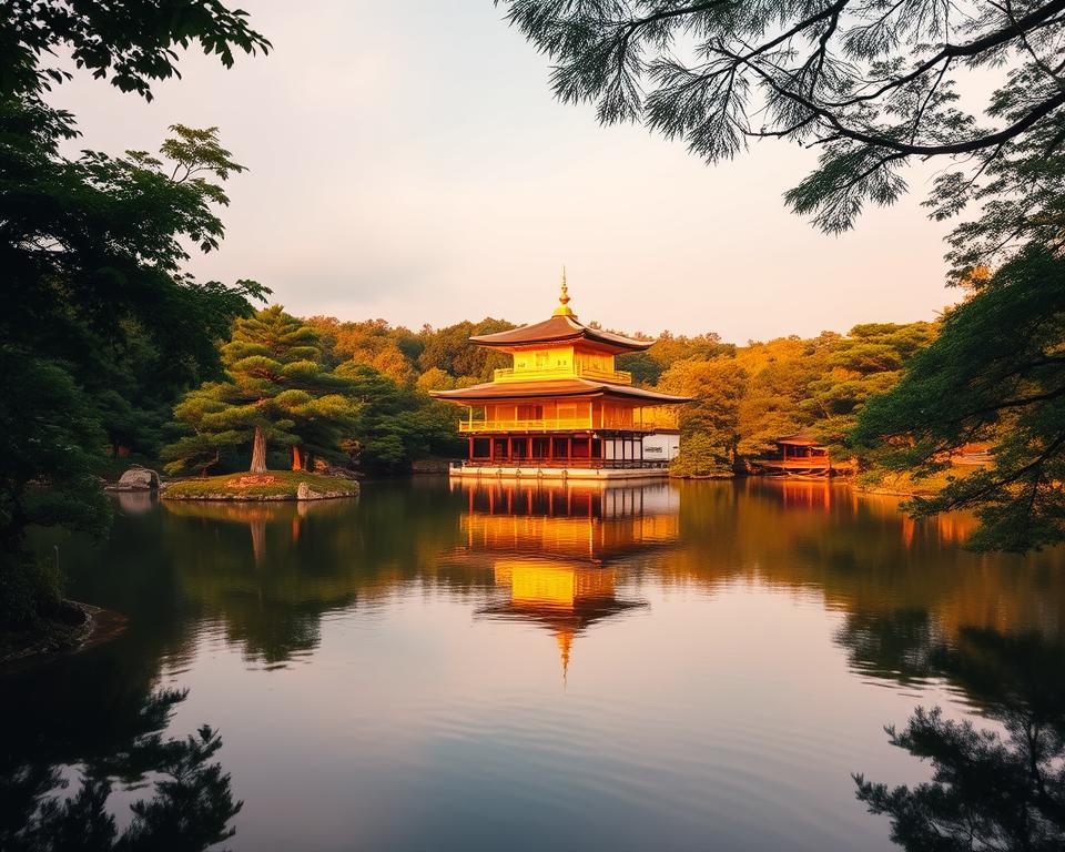 Zen-Buddhismus am Kinkaku-ji Tempel