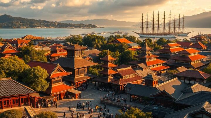Entdecken Sie Dejima Nagasaki – Die historische Handelsinsel