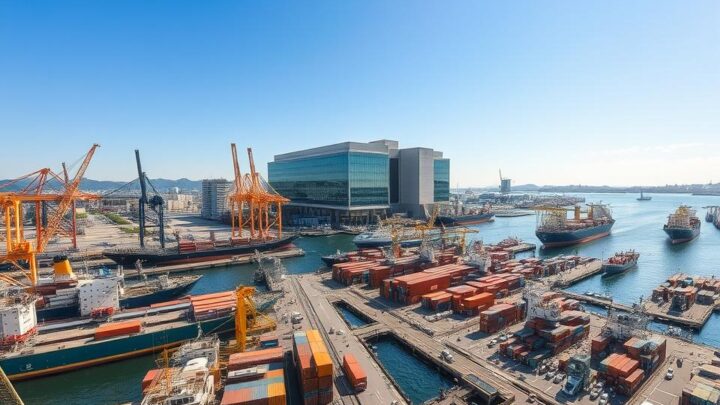 Der Fukuoka Hafen – Japans maritimes Handelszentrum
