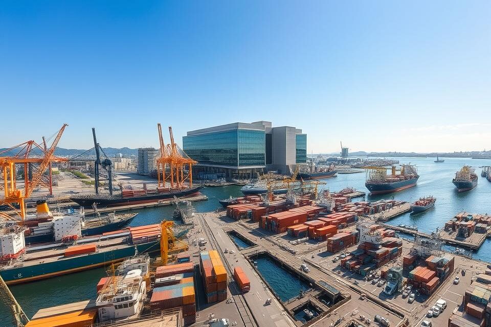 Der Fukuoka Hafen – Japans maritimes Handelszentrum