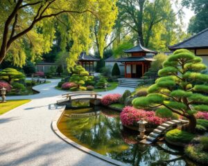 japanischer garten und japan-imbiss