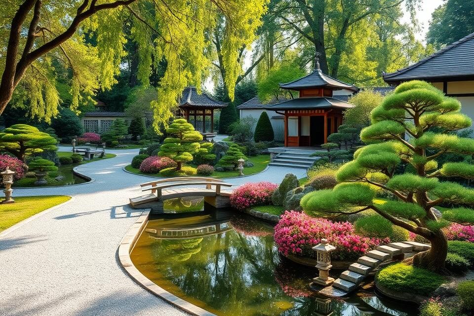 Japanischer Garten und Japan-Imbiss in Deutschland