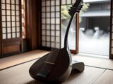 japanisches saiteninstrument