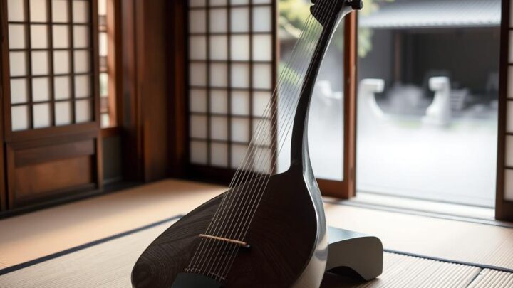 Japanisches Saiteninstrument – Tradition & Klangkunst
