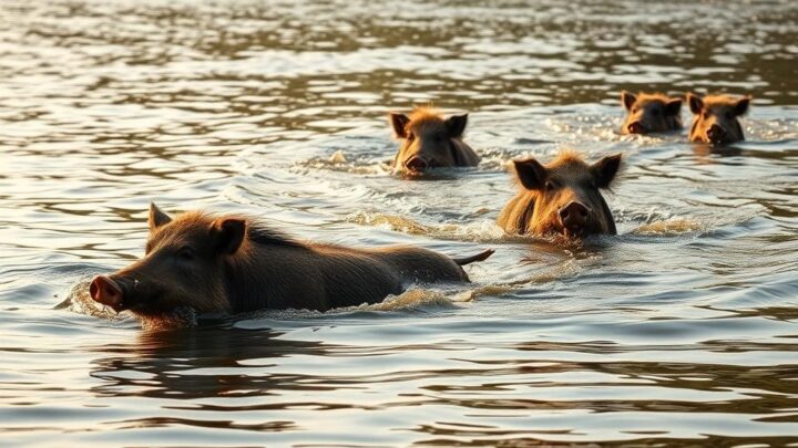 Können Wildschweine schwimmen? – Alles über ihre Fähigkeiten