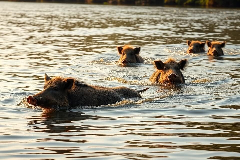 Können Wildschweine schwimmen? – Alles über ihre Fähigkeiten
