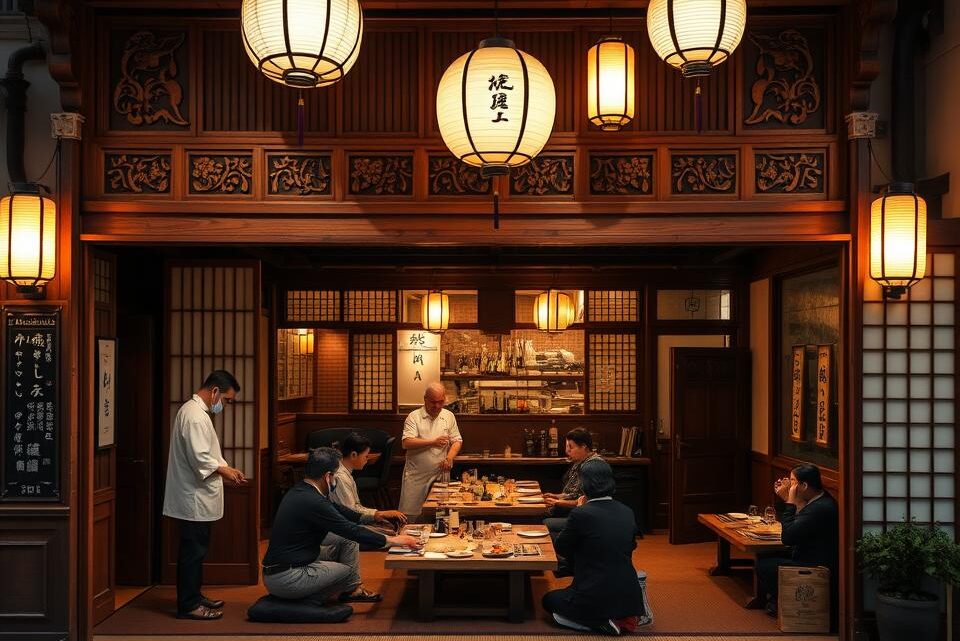 Traditionelles japanisches Restaurant Osaka