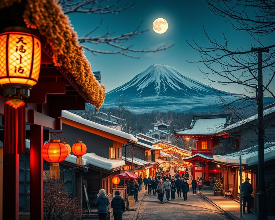 Weihnachtliche Dekorationen und Lichterfeste in Japan Weihnachtliche Dekorationen und Lichterfeste in Japan