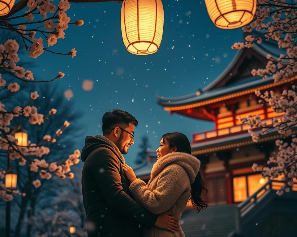 Romantik am Heiligabend in Japan Romantik am Heiligabend in Japan