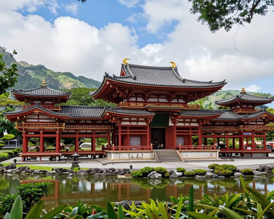 Byodo In Tempel Nachbildung Byodo In Tempel Nachbildung