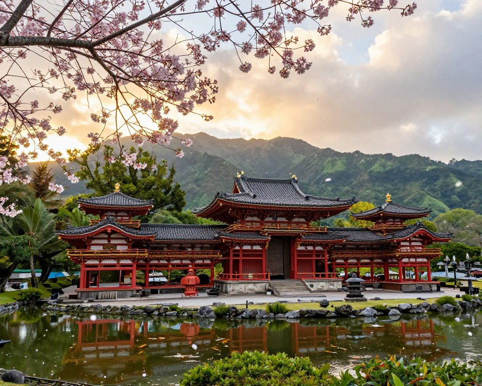 Byodo In Tempel in Kaneohe, Oahu Byodo In Tempel in Kaneohe, Oahu