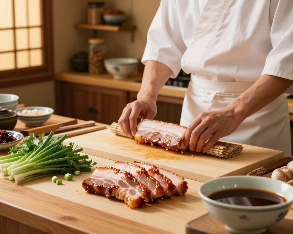 Chashu Schweinefleisch Zubereitung