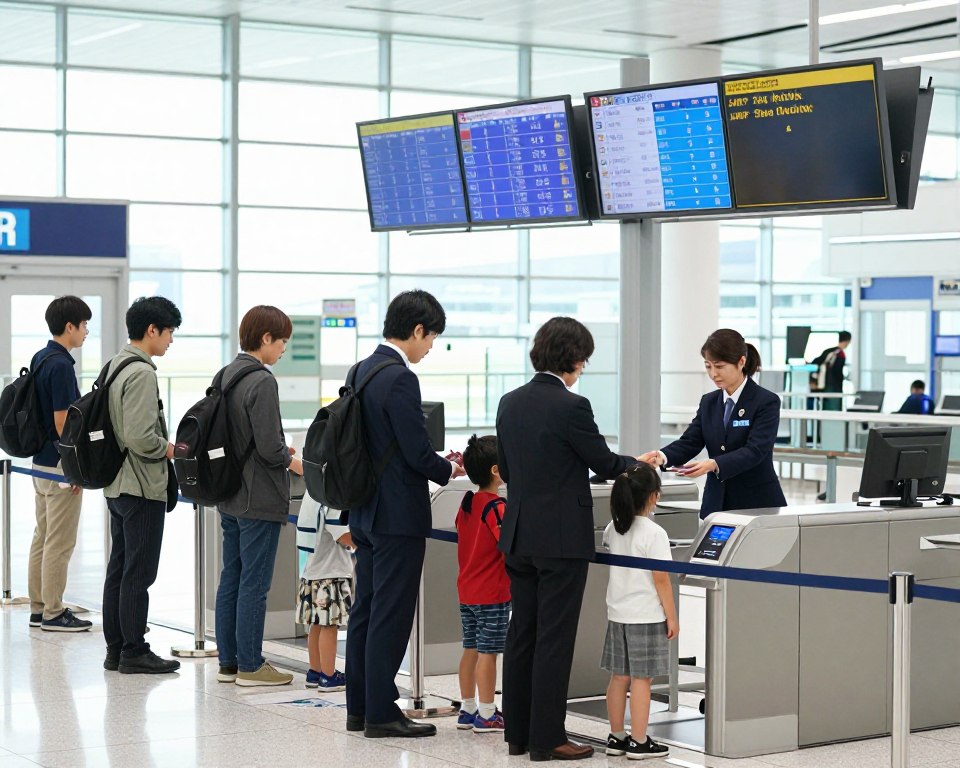 Einreiseablauf am Flughafen Japan Einreiseablauf am Flughafen Japan
