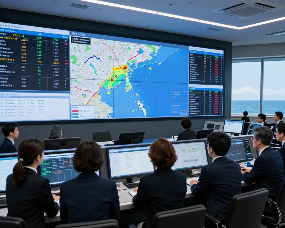 Japanisches Tsunami-Frühwarnsystem Japanisches Tsunami-Frühwarnsystem