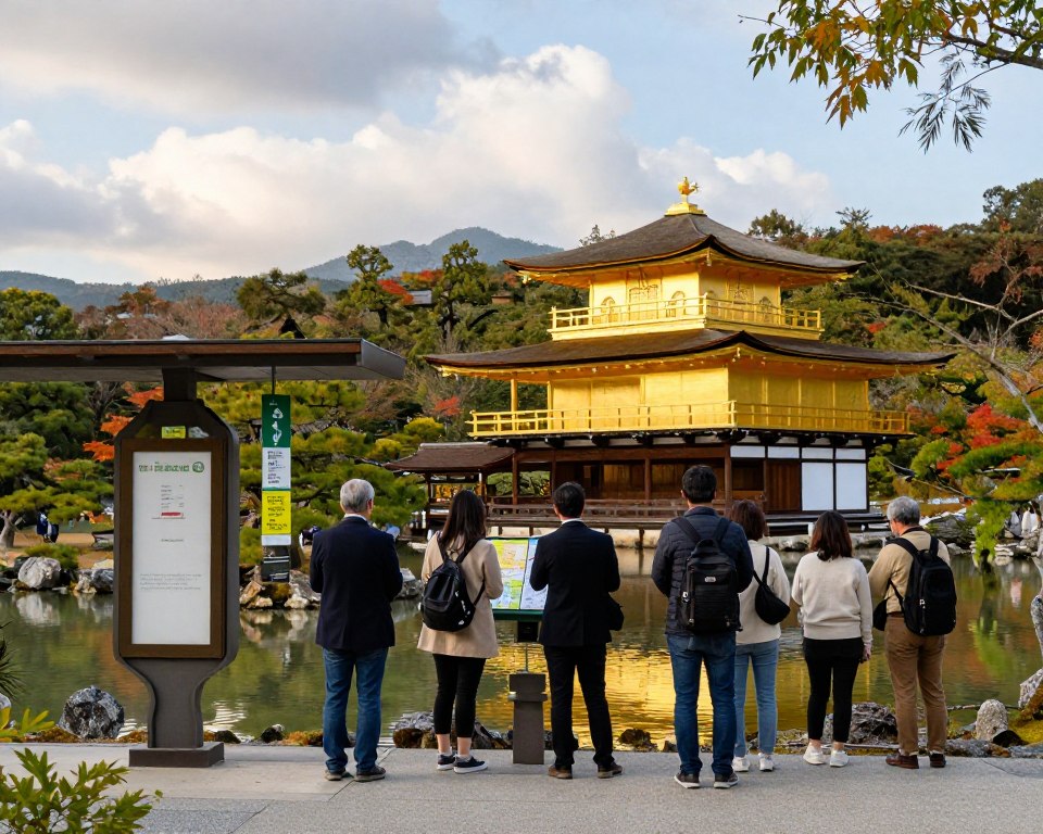 Kinkaku-ji Anreise Kyoto öffentliche Verkehrsmittel