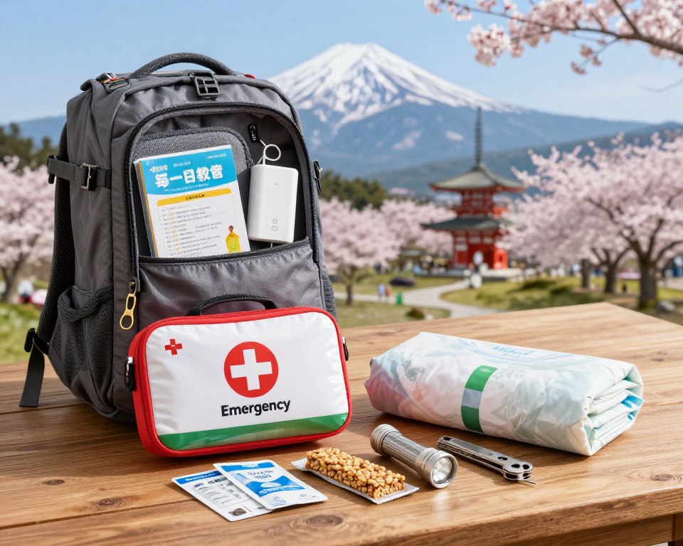 Notfallausrüstung für Japan-Reise Notfallausrüstung für Japan-Reise