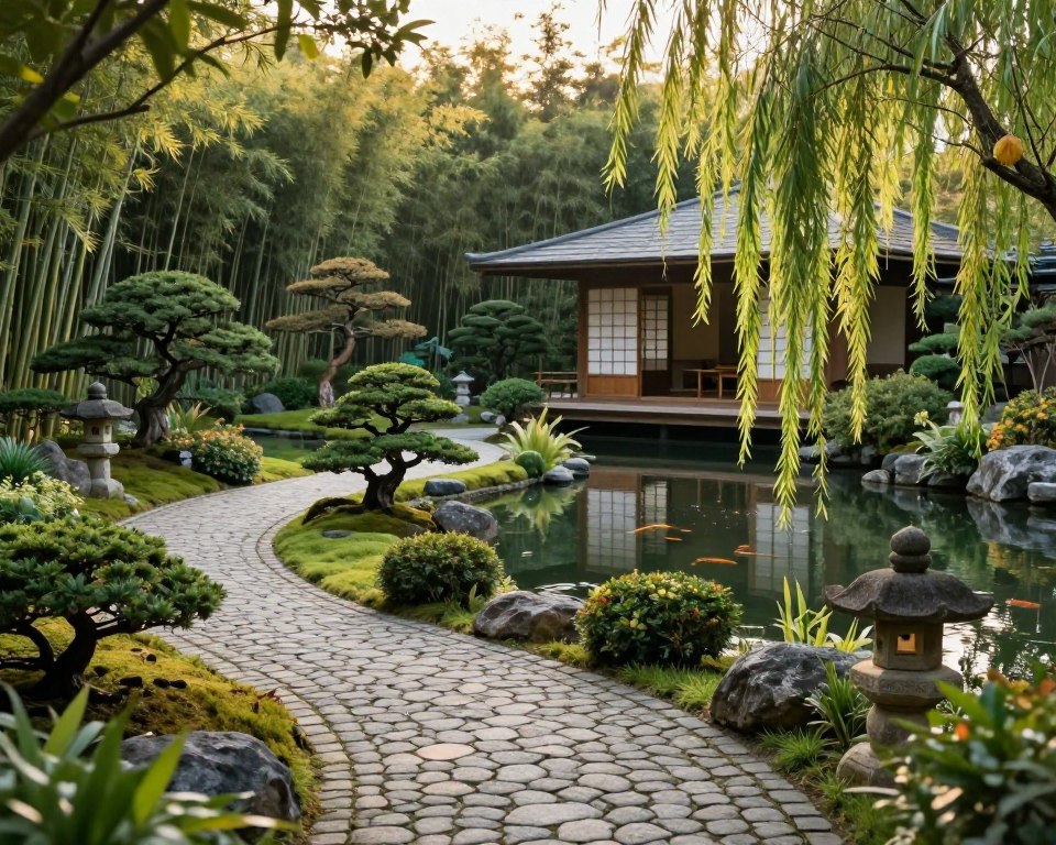 Planung Wandelgarten Grundriss