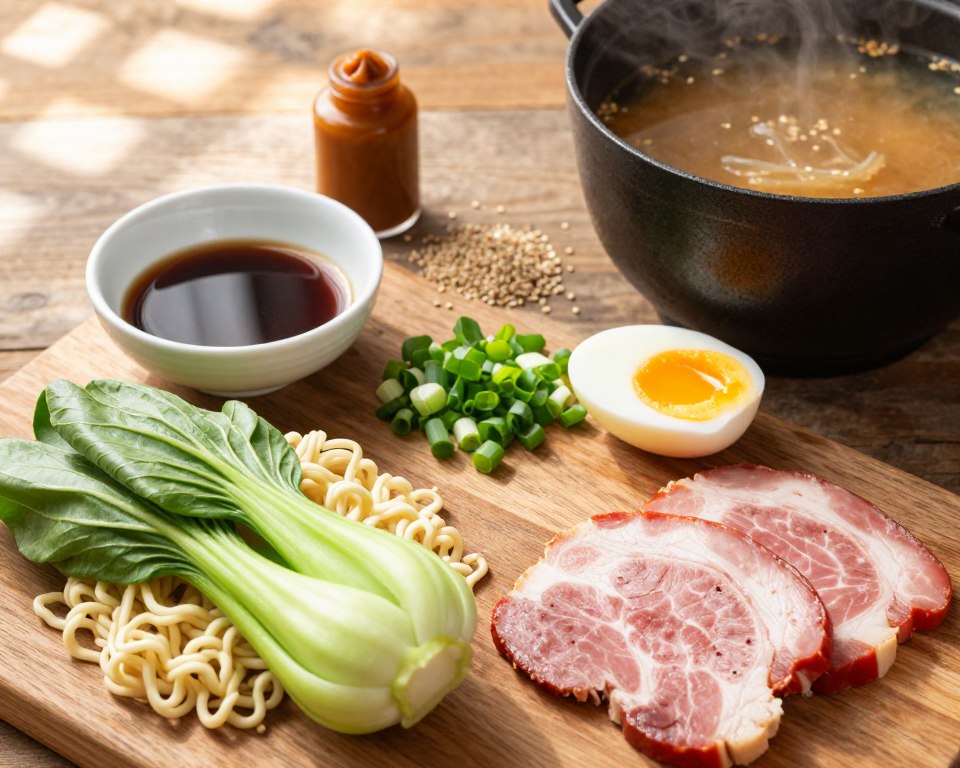 Ramen Nudeln Zutaten