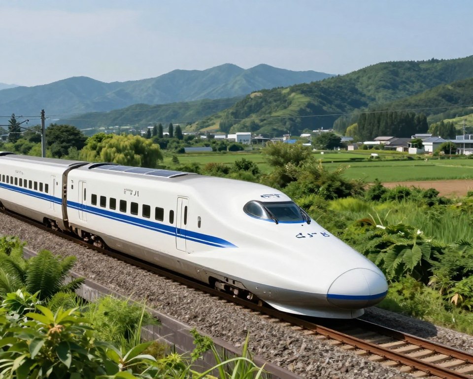 Shinkansen Umweltfreundlichkeit Shinkansen Umweltfreundlichkeit