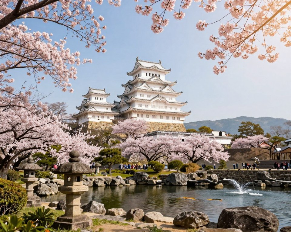 Tagesausflug Weiße Reiherburg Himeji