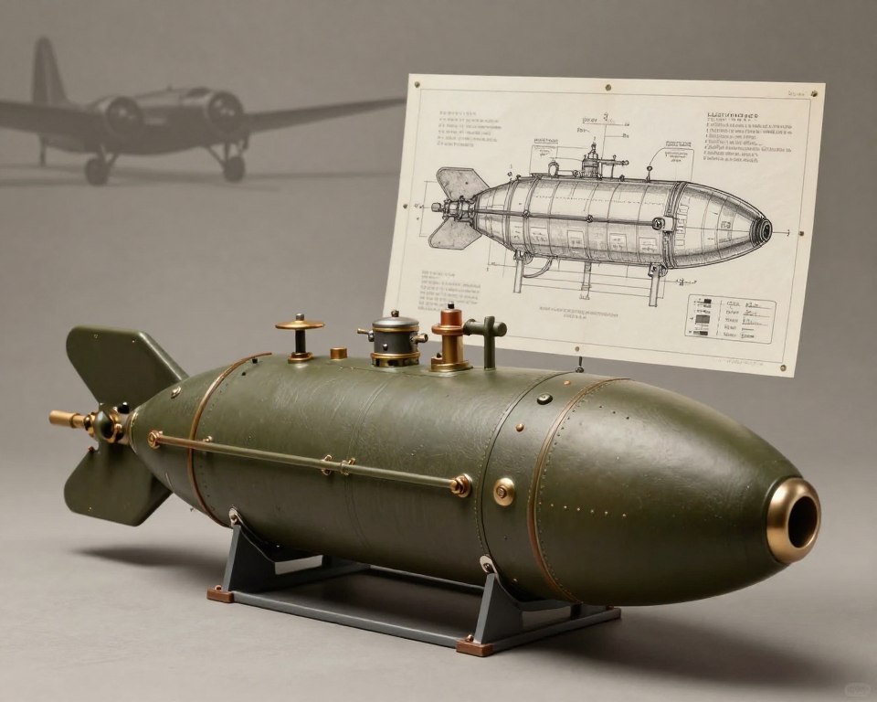 Technische Beschreibung Little Boy Bombe