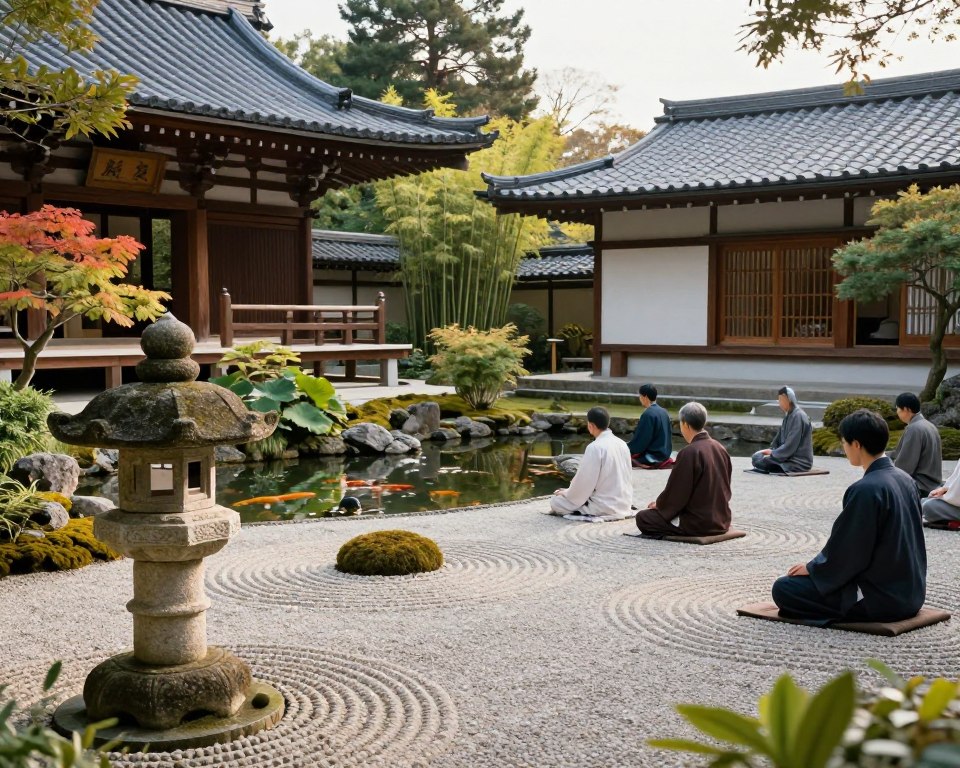 Zen-Meditation Schulen