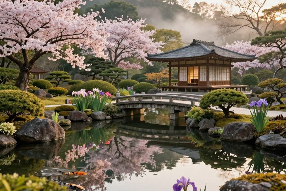 Japanische Gärten: Gestaltung und Pflege-Tipps