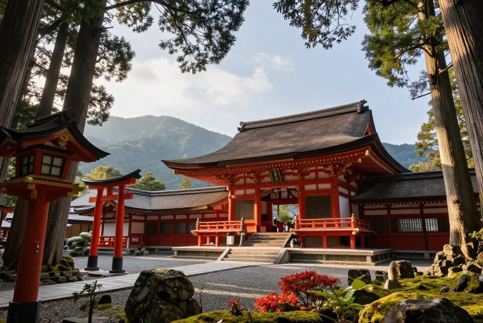 Japanischer Schrein: Bedeutung und Architektur