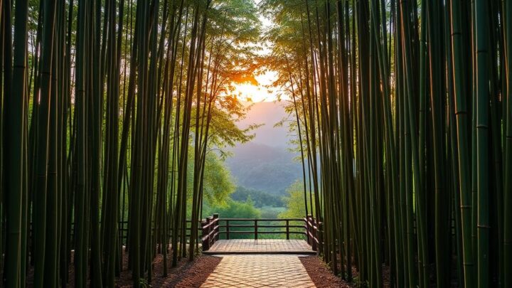 Erleben Sie die Magie des Bambuswalds in Japan
